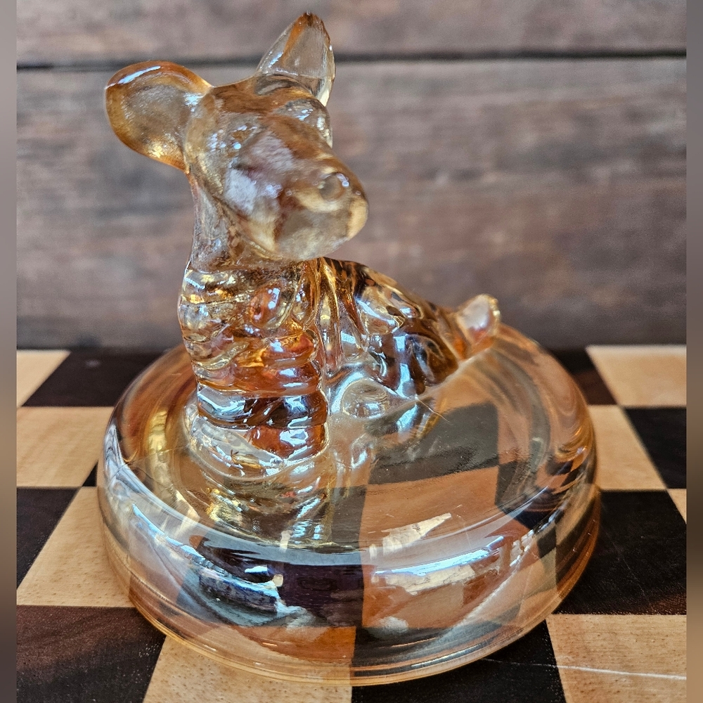Scotti Dog Jeanette Glass Lid Only